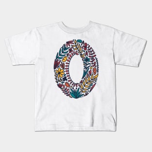 Tropical Letter O Kids T-Shirt